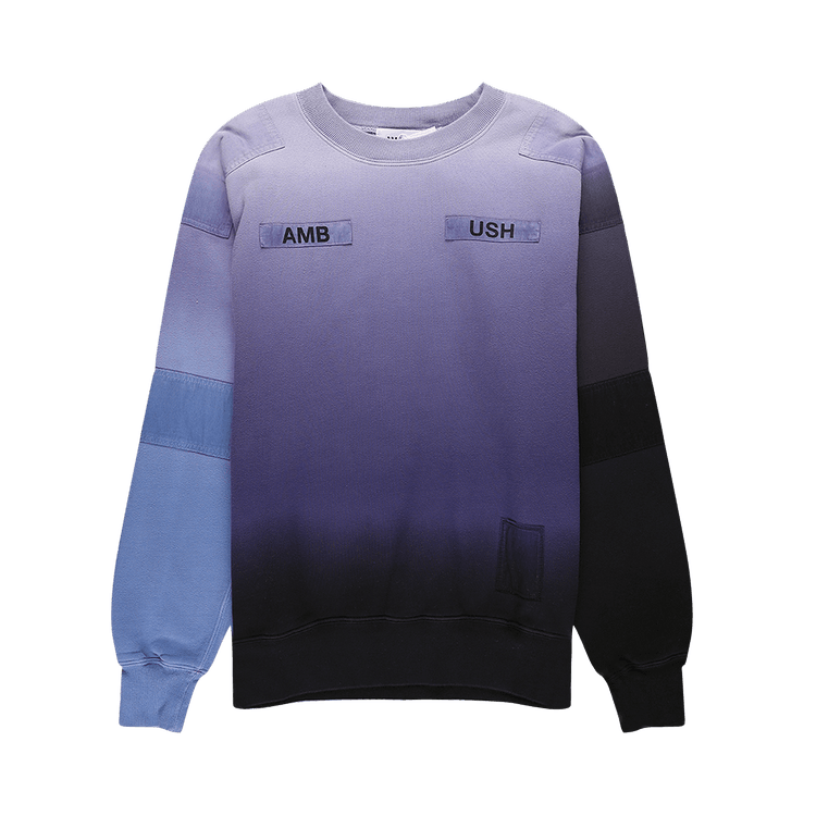 Ambush Patchwork Sweatshirt "Black/Multi"