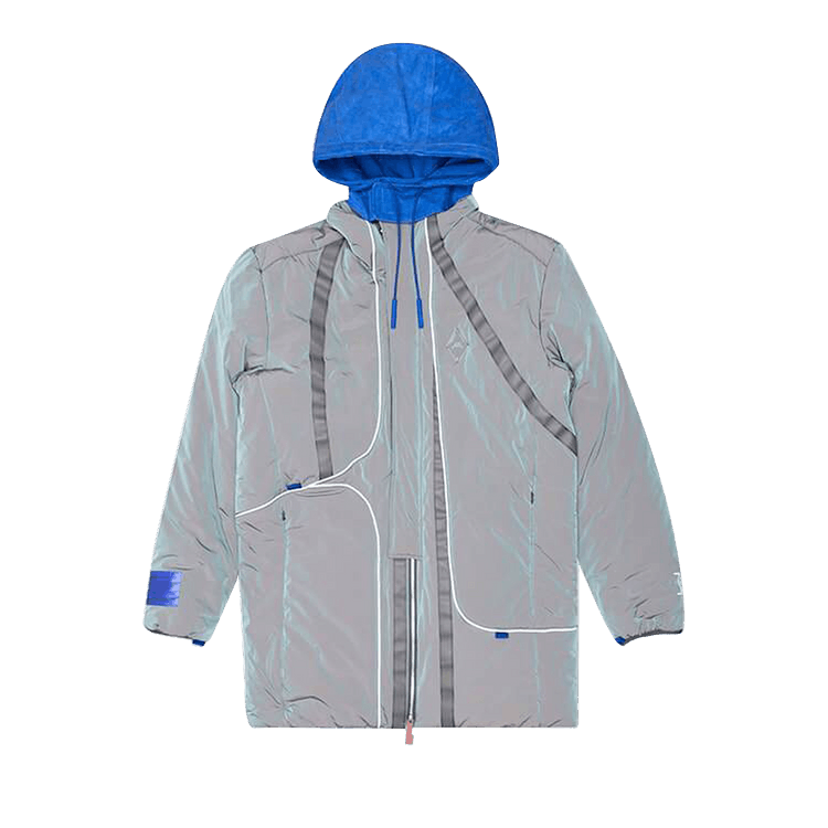 A-Cold-Wall* Crinkle Puffer Coat "Iridescent"