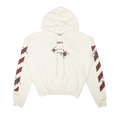 Off-White Arachno Arrow Over Hoodie "White"