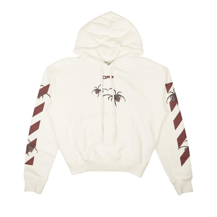 Off-White Arachno Arrow Over Hoodie "White"