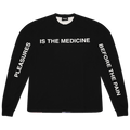 Pleasures Medicine Premium Long-Sleeve Shirt "Black"