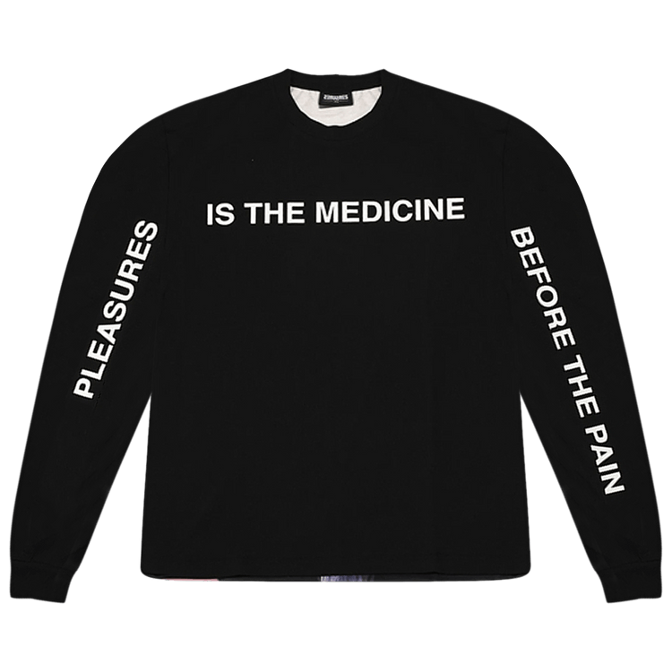 Pleasures Medicine Premium Long-Sleeve Shirt "Black"