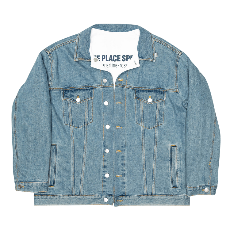 Martine Rose Some Place Special Reversible Jacket "Light Blue"
