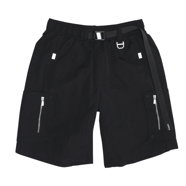 C2H4 Side Pockets Track Shorts "Black"