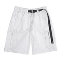 C2H4 Side Pockets Track Shorts "Light Gray"