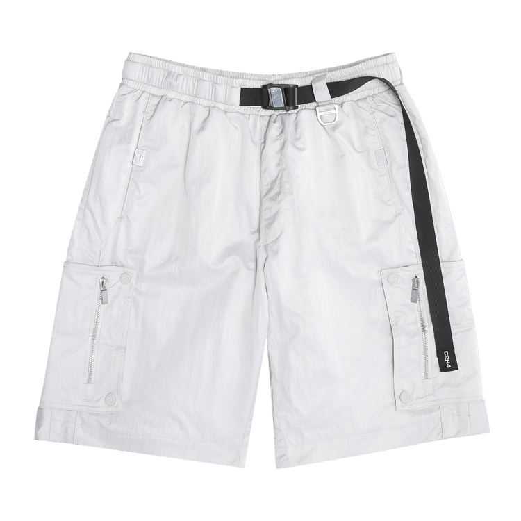 C2H4 Side Pockets Track Shorts "Light Gray"