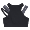 C2H4 Layered Women Sporty Bra "Black"