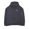 C2H4 Distorted Horizon Coordinate Printed Hoodie "Grey"