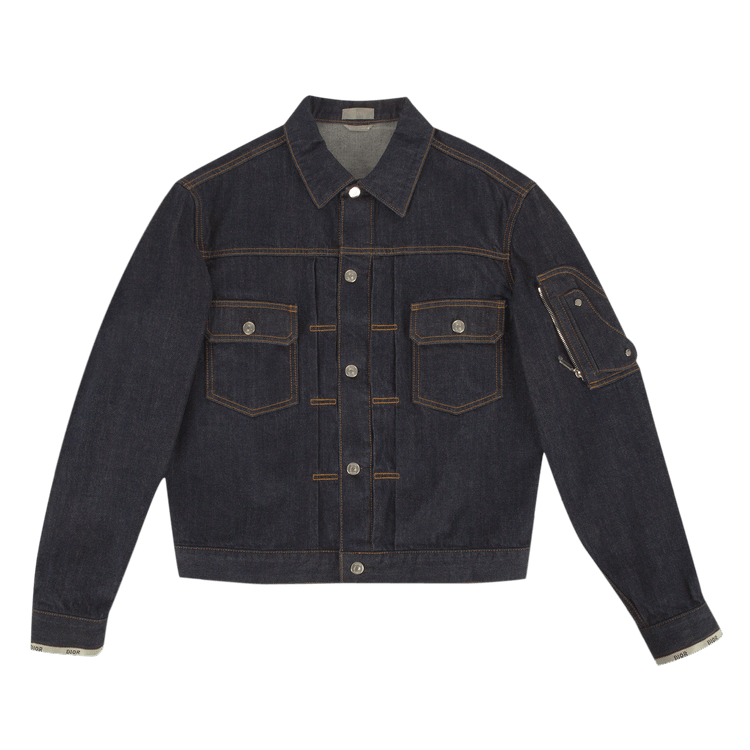 Dior Dior Saddle Sleeve Denim "Navy"