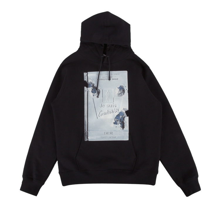 Dior Arsham Bood 3D Print Hoodie "Black"