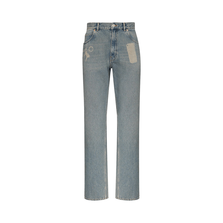 Martine Rose Straight Leg Jean "Denim Indigo"