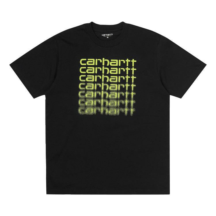 Carhartt WIP Short-Sleeve Fading Script T-Shirt "Black"