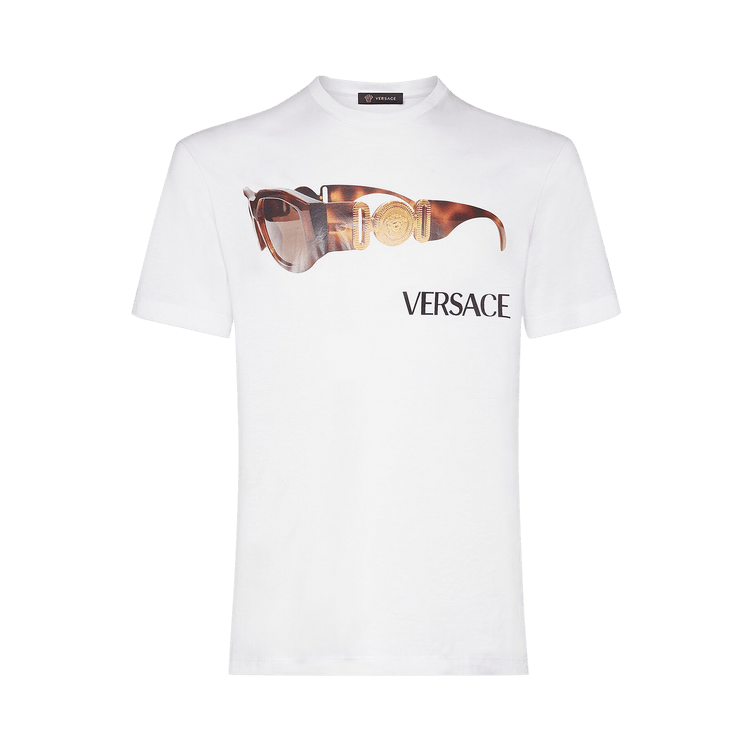 Versace Medusa Biggie Print T-Shirt "Optical White"