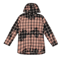 Vlone Flannel Hooded Shirt Black