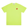 Comme des Garçons PLAY Pastelle Red Emblem T-Shirt "Green"