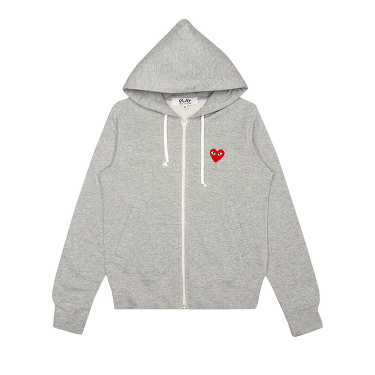 Comme des Garçons PLAY Zip Up "Grey"