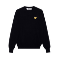 Comme des Garçons PLAY Gold Heart Sweater "Navy"