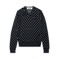 Comme des Garçons PLAY Polka Dot Sweater "Navy"