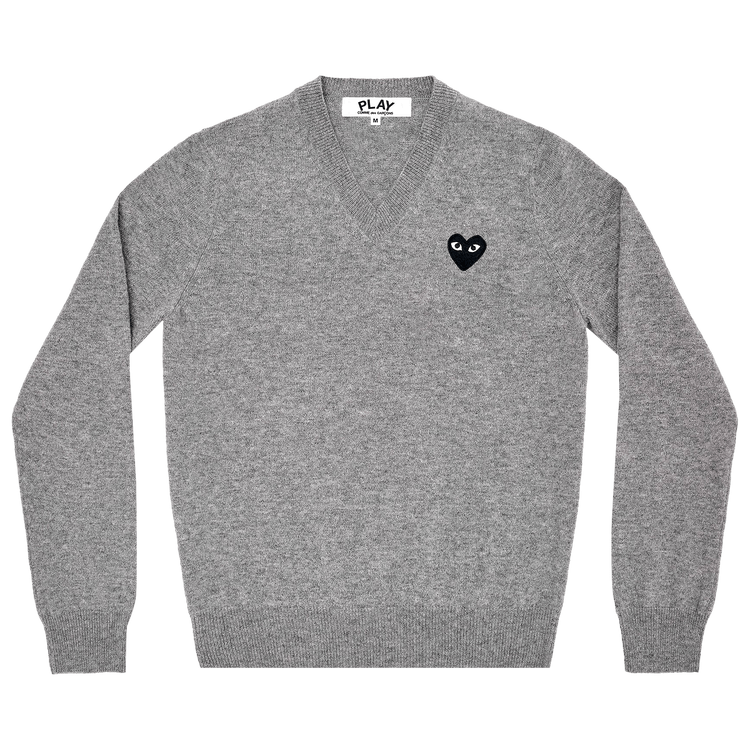 Comme des Garçons PLAY Knit Sweater "Grey"
