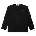 Comme des Garçons PLAY Black Emblem Long-Sleeve T-Shirt "Black"