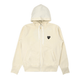 Comme des Garçons PLAY Big Black Heart Hooded Sweatshirt "Off-White"