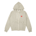 Comme des Garçons PLAY Multi Heart Hoodie "Grey"