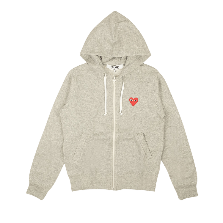 Comme des Garçons PLAY Multi Heart Hoodie "Grey"