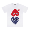 Comme des Garçons PLAY Polka Dot Mirror T-Shirt "White"