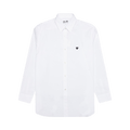 Comme des Garçons PLAY Small Black Emblem Button Down "Black"