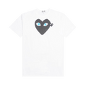 Comme des Garçons PLAY Emblem Heart T-Shirt "White"