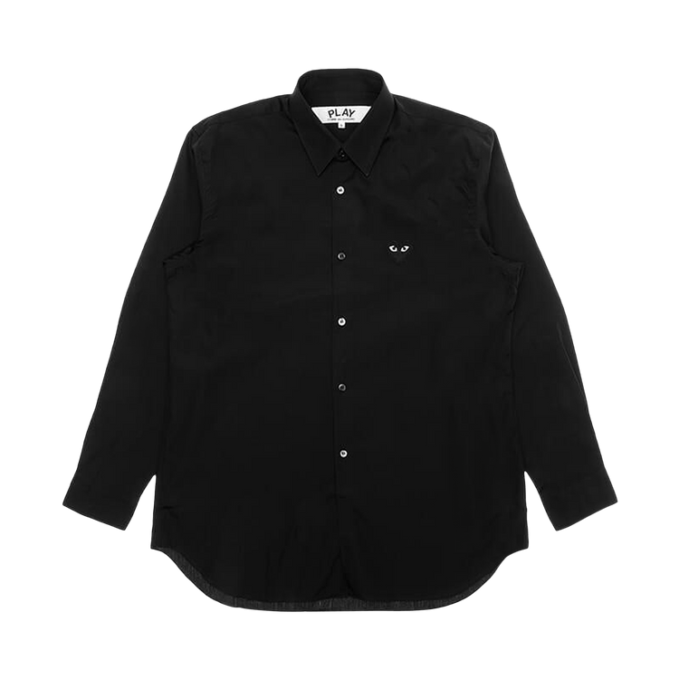 Comme des Garçons PLAY Black Emblem Button Down "Black"