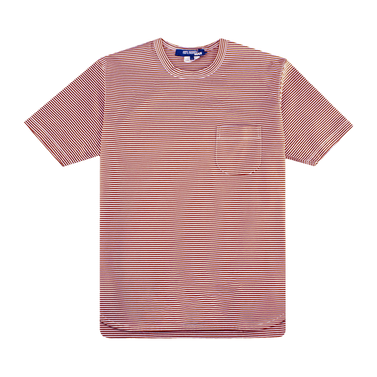 Junya Watanabe Striped T-Shirt "Red/White"