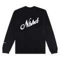Neighborhood Script Pullover "Black"