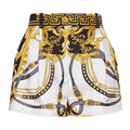 Versace Silk Barocco Print Shorts "Multicolor"