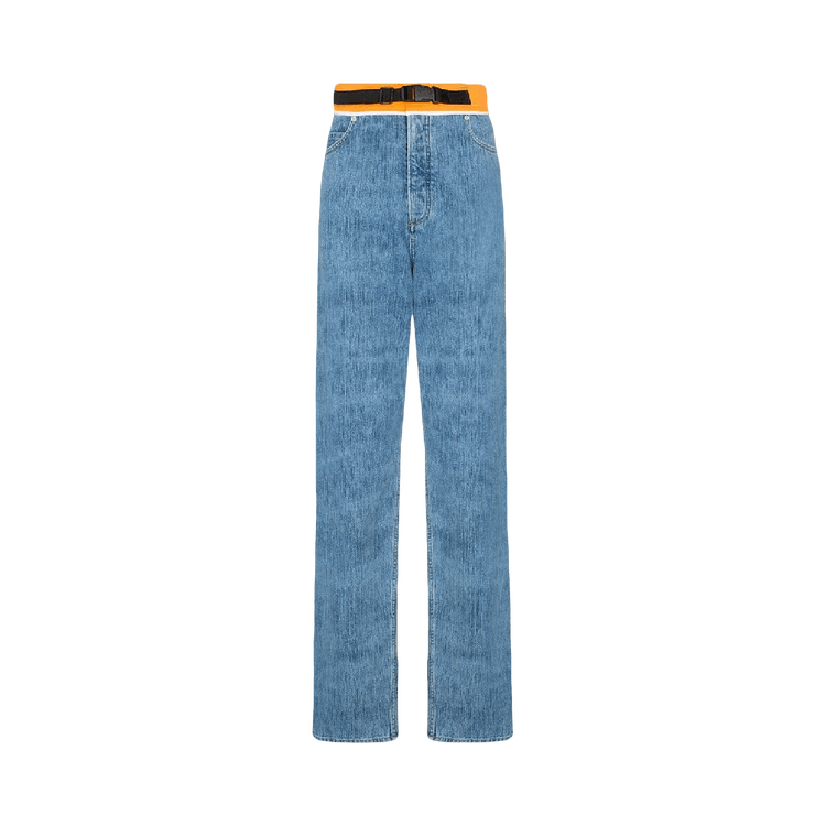 Maison Margiela Contrast Waistband Jeans "Blue"