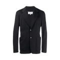 Maison Margiela Cotton Scuba Blazer "Black"