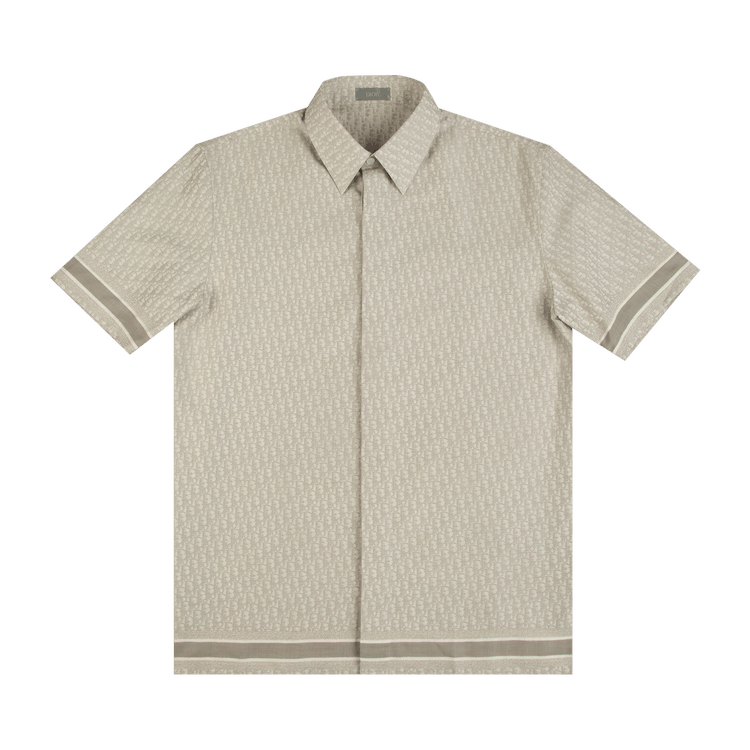 Dior x Daniel Arsham Poplin With Oblique Jacquard Shirt "White"