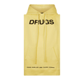 Raf Simons Drugs Backless Cotton Jersey Sweatshirt Vest "Yellow"