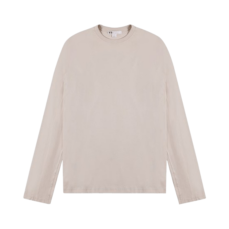 Y-3 Classic Crew Long-Sleeve Tee "Ecru"