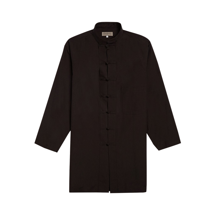 Yohji Yamamoto M-China Shirt "Black"