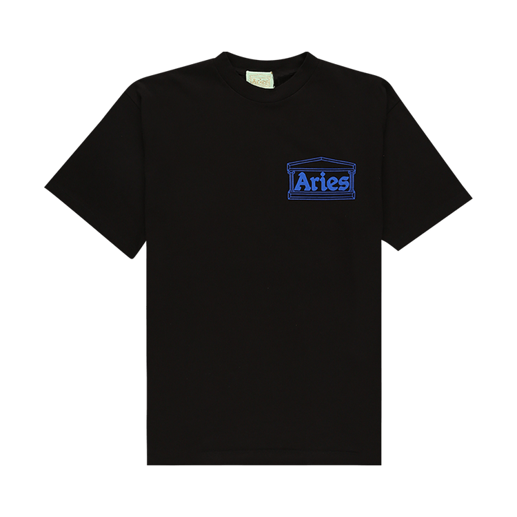 Aries Classic Temple Tee "Black"