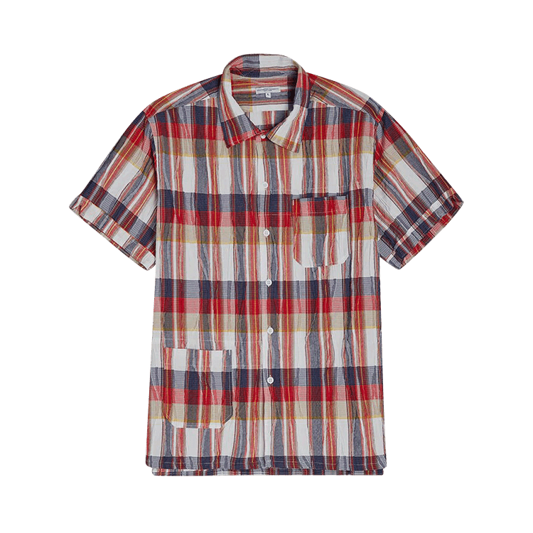 Engineered Garments Check Camp Shirt "Red/White"