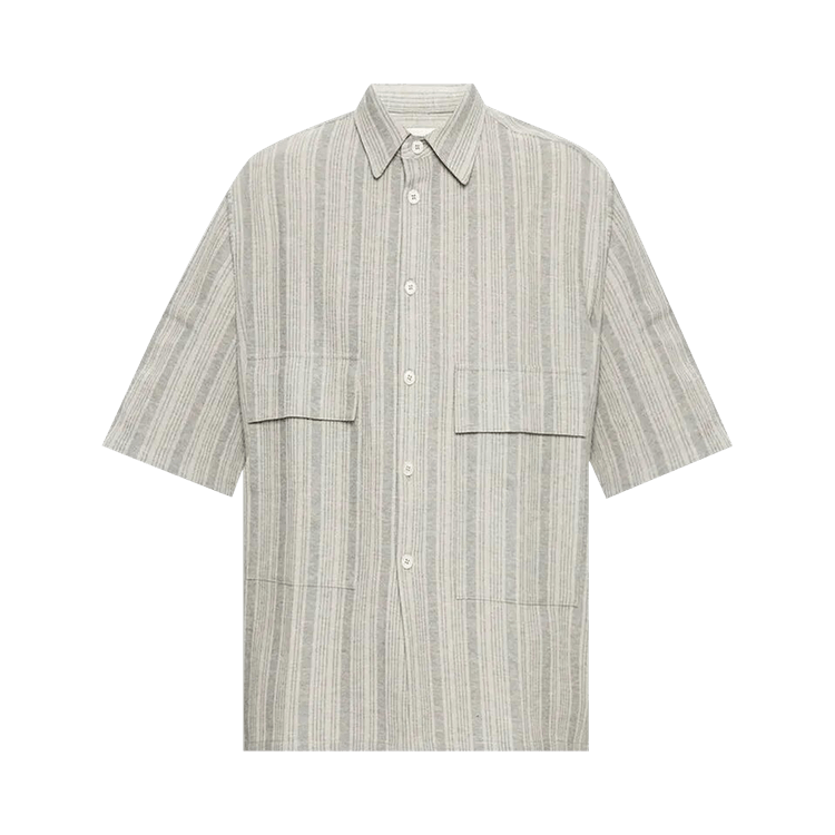 Jil Sander Short-Sleeve Shirt "Open Grey"