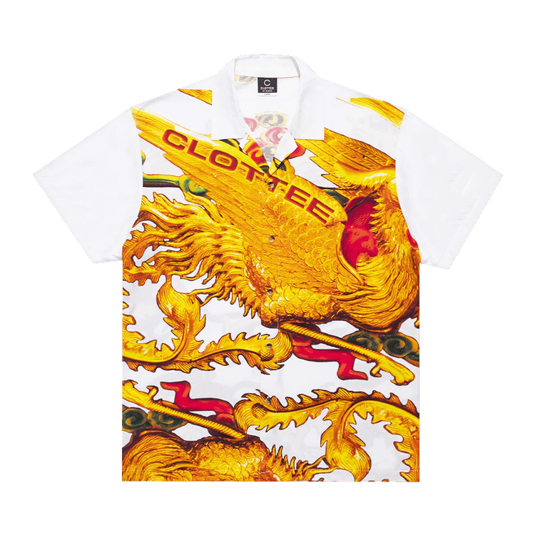 CLOT Dragon Phoenix Shirt "White"