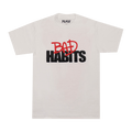Vlone x Nav Bad Habits Drip Short-Sleeve T-Shirt "White"