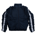 Martine Rose Stripe Ruched Track Jacket "Navy"