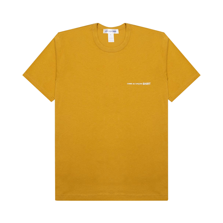 Comme des Garçons SHIRT Logo Tee "Yellow"