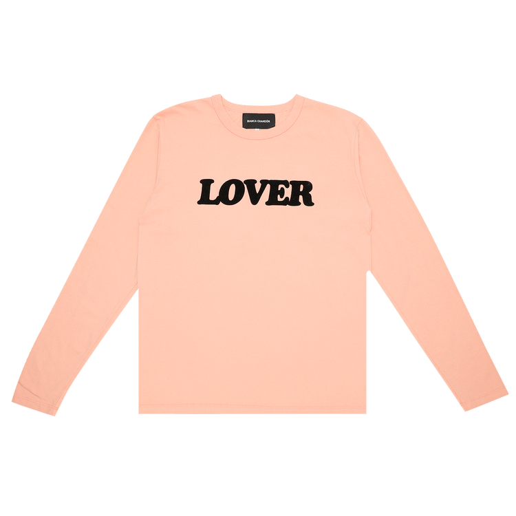Bianca Chandôn Lover Long-Sleeve T-Shirt "Peach"