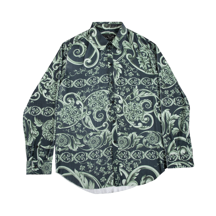 Martine Rose Classic Pleated Shirt "Green"
