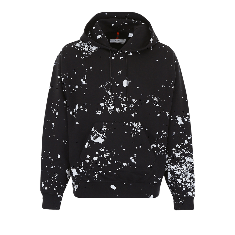 OAMC Splatter Hoodie "Black"